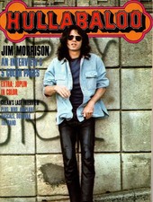 November 1968 Hullabaloo Magazine Jim Morrison Cover Interview Centerfold