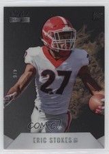 2021 Wild Card MATTE Rookie Heat Silver/Orange Flames /6 Eric Stokes #MRHR-20 RC. rookie card picture