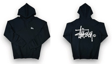 Stussy Classic Logo Unisex Hoodie Essential Streetwear Reprint S-5XL