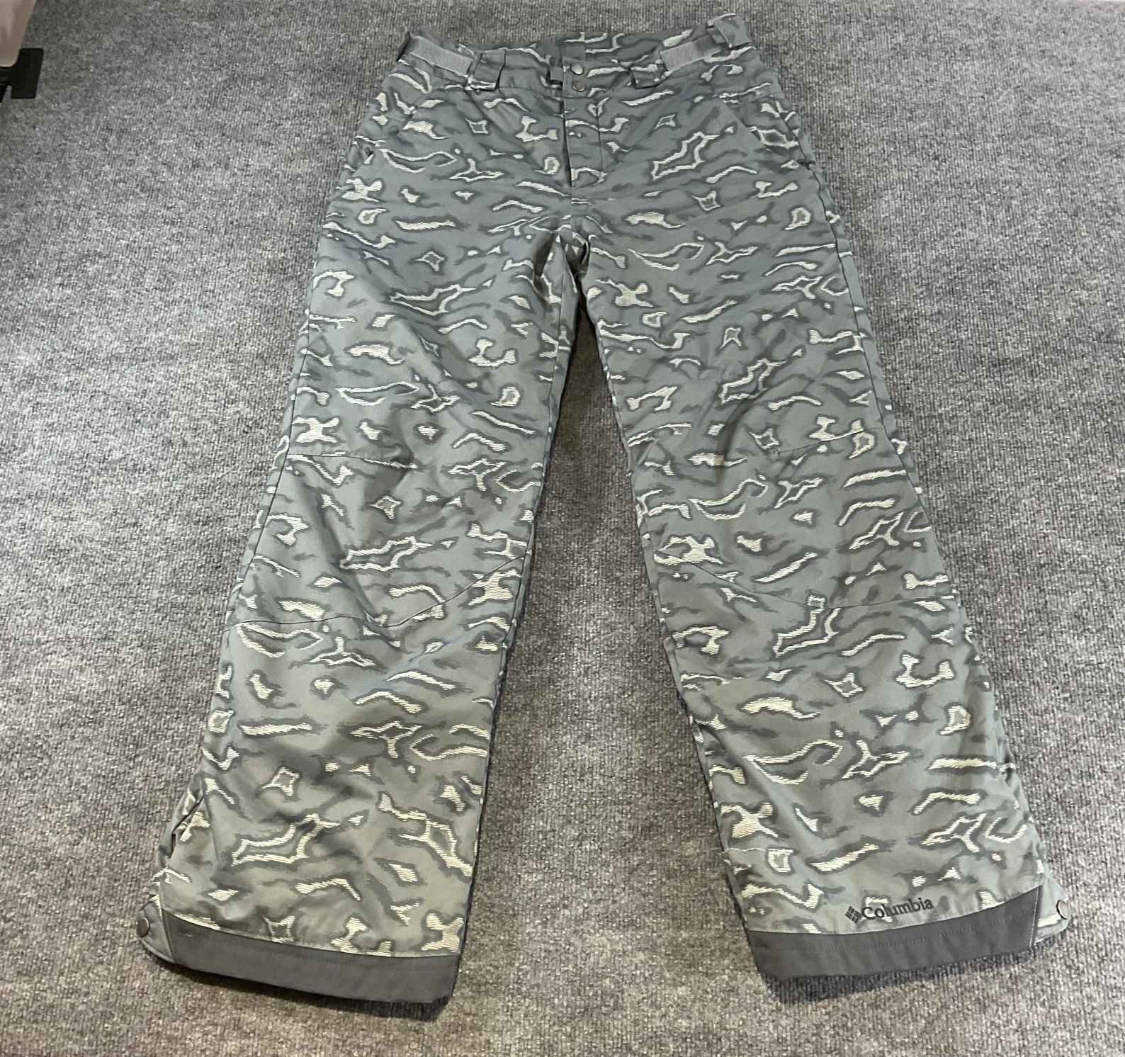 Columbia Snow Ski Pants Womens Small Regular Insulated Waterproof Winter Snowboa