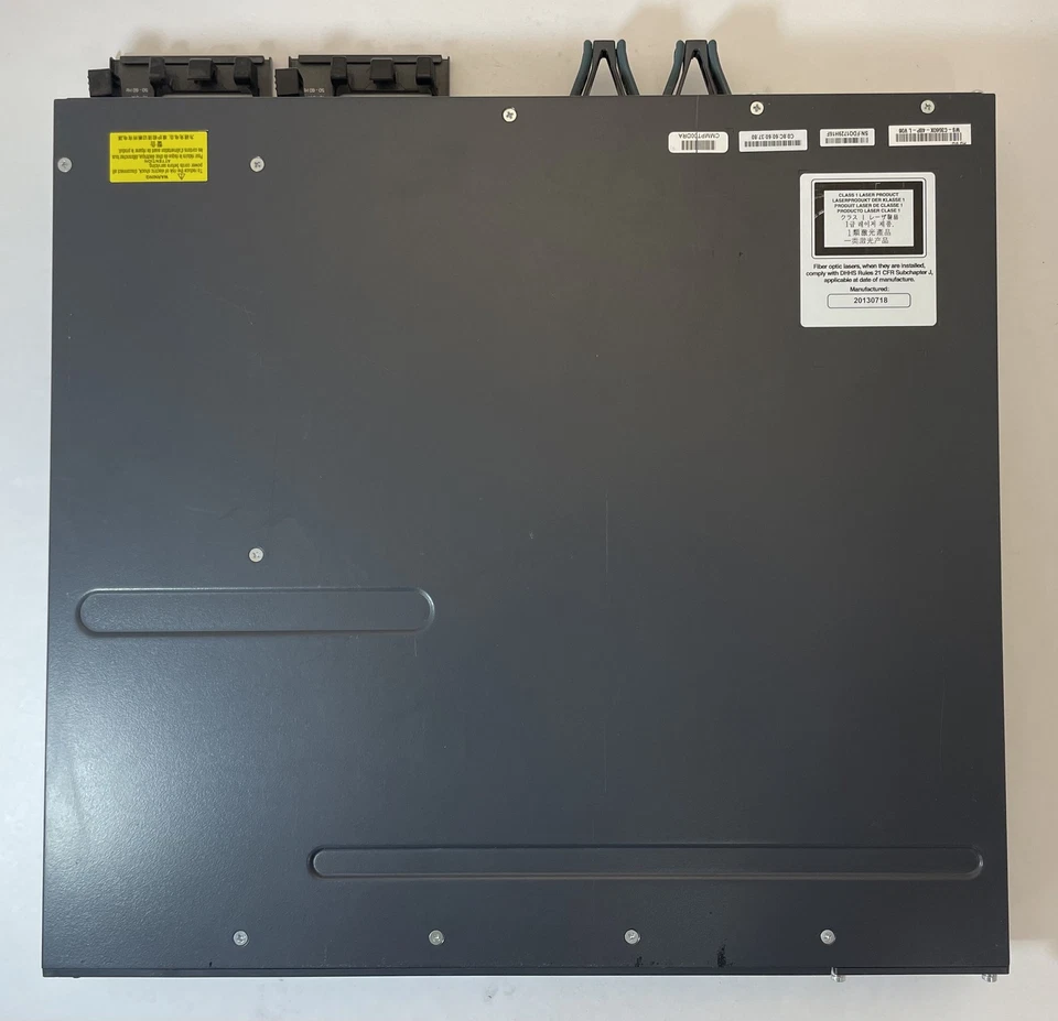 CISCO Catalyst 3560-X Series 48-Port Ethernet Switch WS-C3560X-48P-L V06 -Good - Image 3 of 4