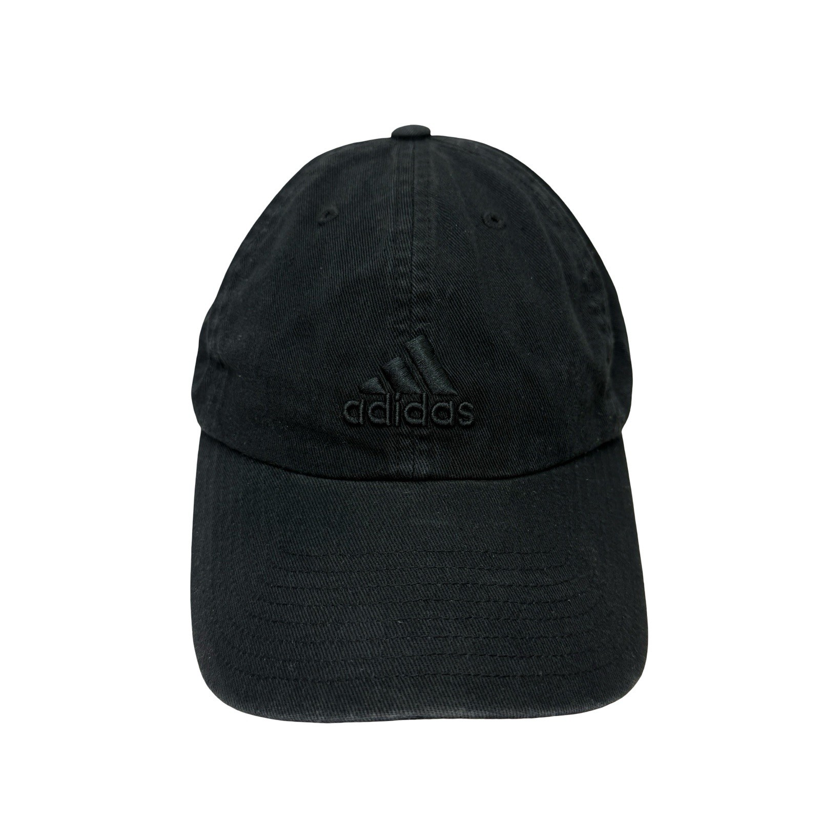 Adidas Hat Cap Black Strapback Adjustable Embroid… - image 1