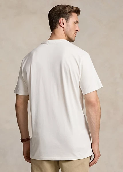 Polo Ralph Lauren Men's SZ 3XL-Tall White Captain Bear Short Sleeve T-Shirt - Image 3 of 4