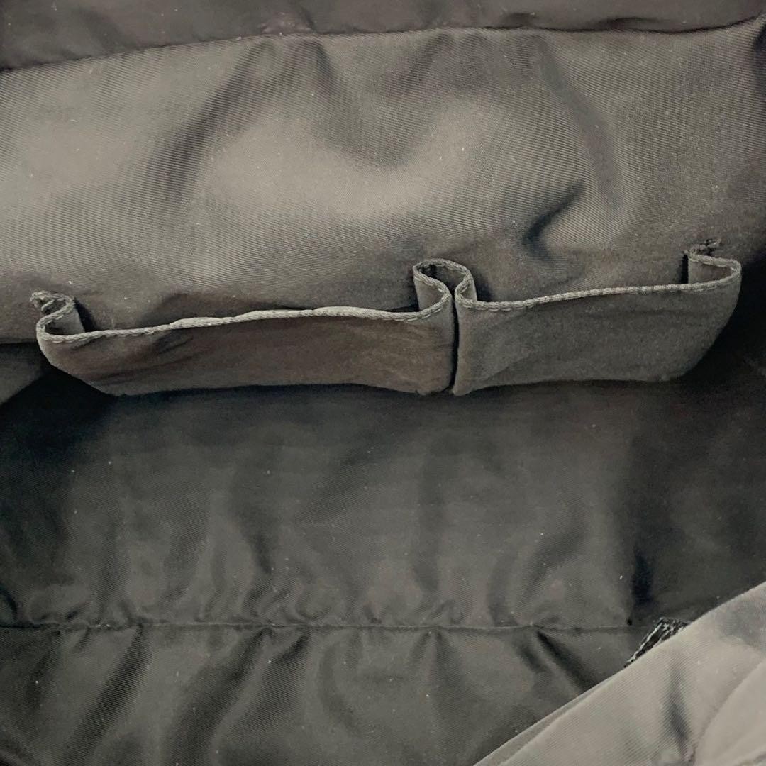 GUCCI GG Canvas Leather 2Way Tote Bag Black A4 Unisex Authentic thumbnail 17