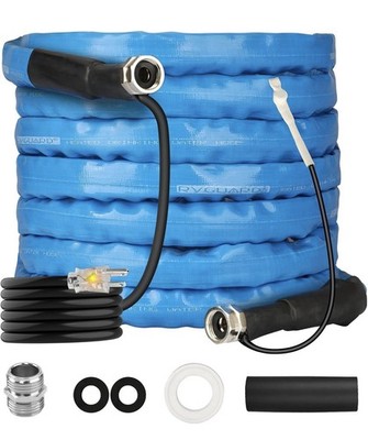 RVGUARD 15FT Heated Water Hose for RV, -20   Freeze Protection He