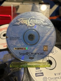 Sega Dreamcast Game Lot Sonic Adventure 2 Crazy Taxi SoulCalibur Tony Hawk 2