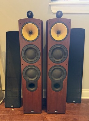 PREOWNED Bowers And Wilkins Nautilus 804s Floor Standing Speakers - Cherrywood