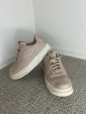 Nike AF1 Air Force 1 Pixel Particle Beige CK6649-200 Rose Pink Color Women s 6