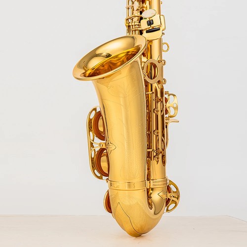 French 802 alto saxophone Alto E-flat lacquer gold brass Alto sax with case - Picture 4 of 13