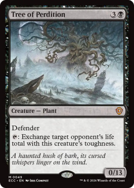 Magic MTG - Tree of Perdition - Commander Lorwyn Ecliped - MINT/NMINT - DE