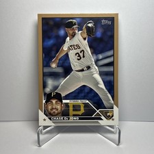 2023 Topps Update Series #US297 Chase De Jong Gold 0764/2023 Pittsburgh Pirates