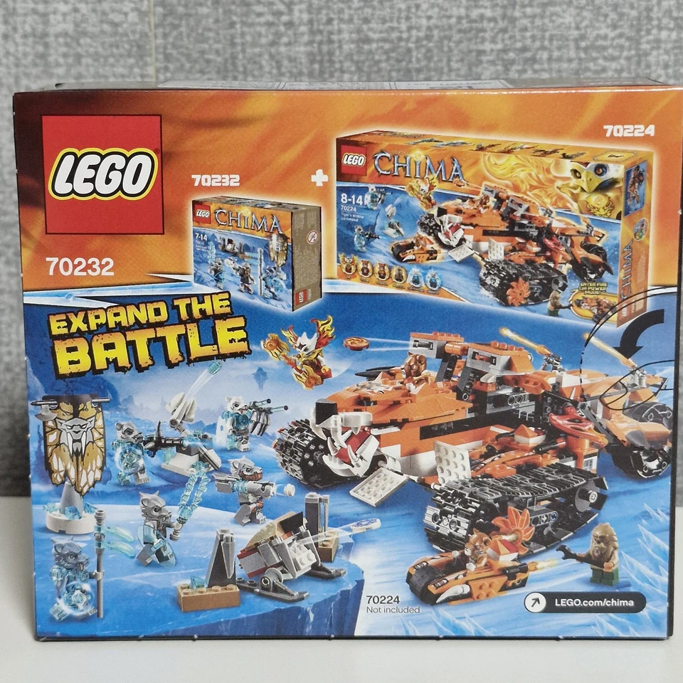 LEGO Legends Of Chima - Saber Tooth Tiger Tribe Pack - 70232 - New Sealed - Image 3 of 4