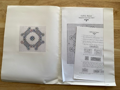 CELTIC KNOT Cross Stitch Pattern Designed By Carol Tinson - Picture 3 of 5