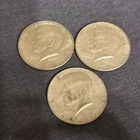JFK Kennedy Half Dollar Silver 50c U.S. Coins 1966, 1968, 1969 40% Silver