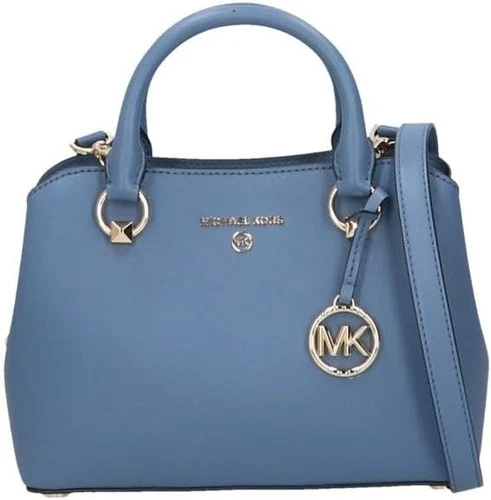 [Michael Kors] Edith SM Satchel Tote Bag 30S2G7ES1L DENIM
