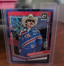 2024 Panini Donruss NASCAR - Richard Petty #17 Optic Blue Velocity Prizm
