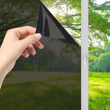 Window Privacy Film One Way See Out Anti-UV Heat Blocking 23.6x9.84ft