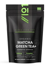 Organic Matcha Green Tea Extract 1360mg - 90 Vegan 1 count (Pack of 90) 
