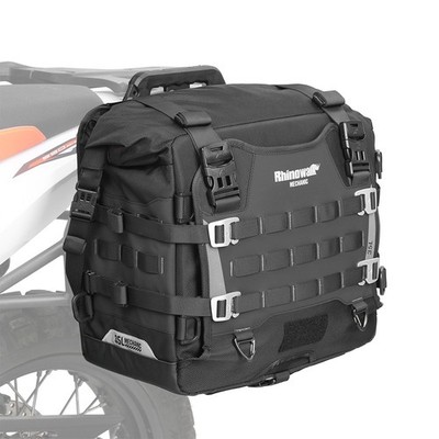 Rhinowalk Motorcycle Side Bag 35L Waterproof Quick Release Anti-Theft Lock Hole