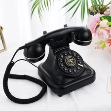 ZLPOWER Audio Guestbook Wedding Phone Retro Voicemail Recorder Guest Book CT8022