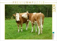 Calvendo Puzzle Cow Love | 1000 Pieces, Finished Size 25.2 × 18.9 In (64 × 48 Cm