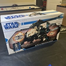MINT - Hasbro Star Wars The Clone Wars AT-TE All Terrain Tactical Vehicle SEALED