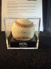 CAL RIPKEN JR Autographed baseball. PSA DNA  PSA 9