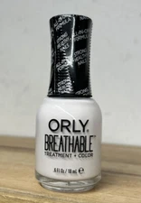 Orly Breathable Nail Polish Treatment + Color Barely There - Creamy White