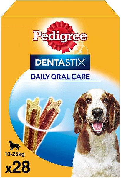 Pedigree Pack de Dentastix, uso Diario para la Limpieza Dental de Perros Grandes