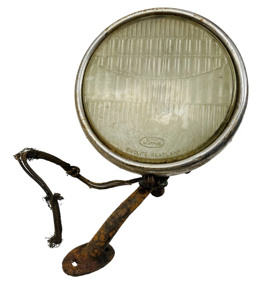 Vintage Original Ford Model A Automobile Headlight For Restoration Hot Rod C@@L! - Image 3 of 4