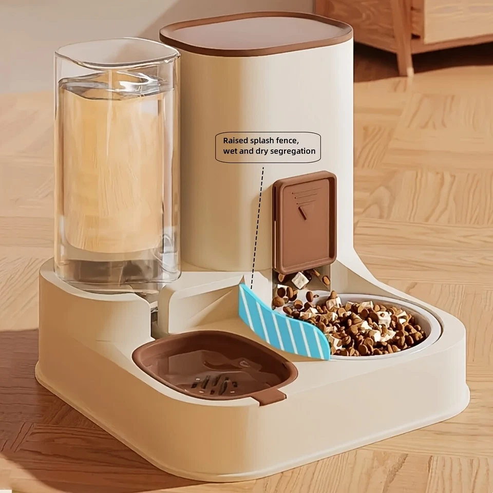 2 in 1 Futterstation Für Haustiere / Automatischer Selbstfütterungsstation - Bild 2 von 4