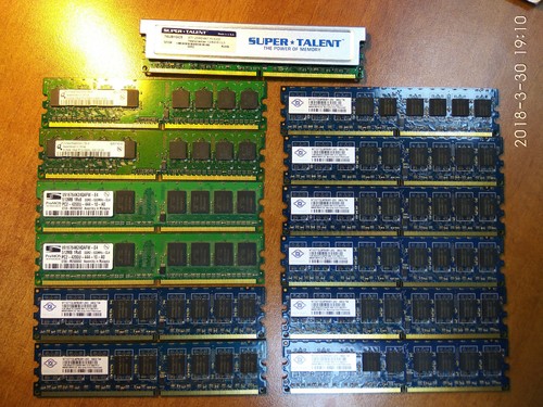 (LOT of 51) Mixed Brand DDR1 DDR2 RAM LOT ECC NOECC Total 51 modules - 第 7/8 張圖片