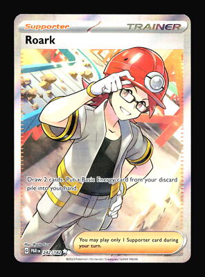 Roark SV04: Paradox Rift #242/182 Ultra Rare Ultra Rare Pokemon Card T2-738 