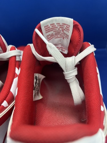 Nike Air Force 1 Low Logo Pack University Red Men Size no box 8.5 - Picture 12 of 19
