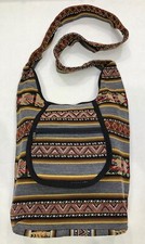 PERU Handmade ARTISAN Print Boho Hippie Shoulder Bag Purse P008
