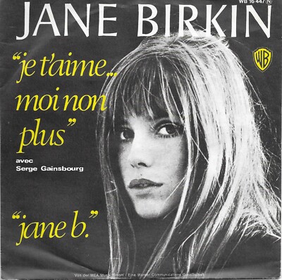 JANE BIRKIN - Je t´ aime ... moi non plus