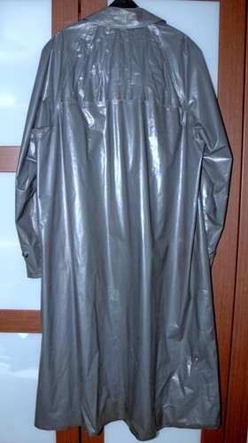 KLEPPER Kleppermantel Gummimantel Gummijacke Gummi Regen Mantel Jacke 54/L-XL - Bild 4 von 9