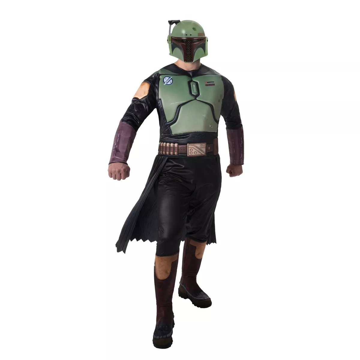 Jazwares Star Wars Boba Fett Adult Halloween Costume XL Jumpsuit