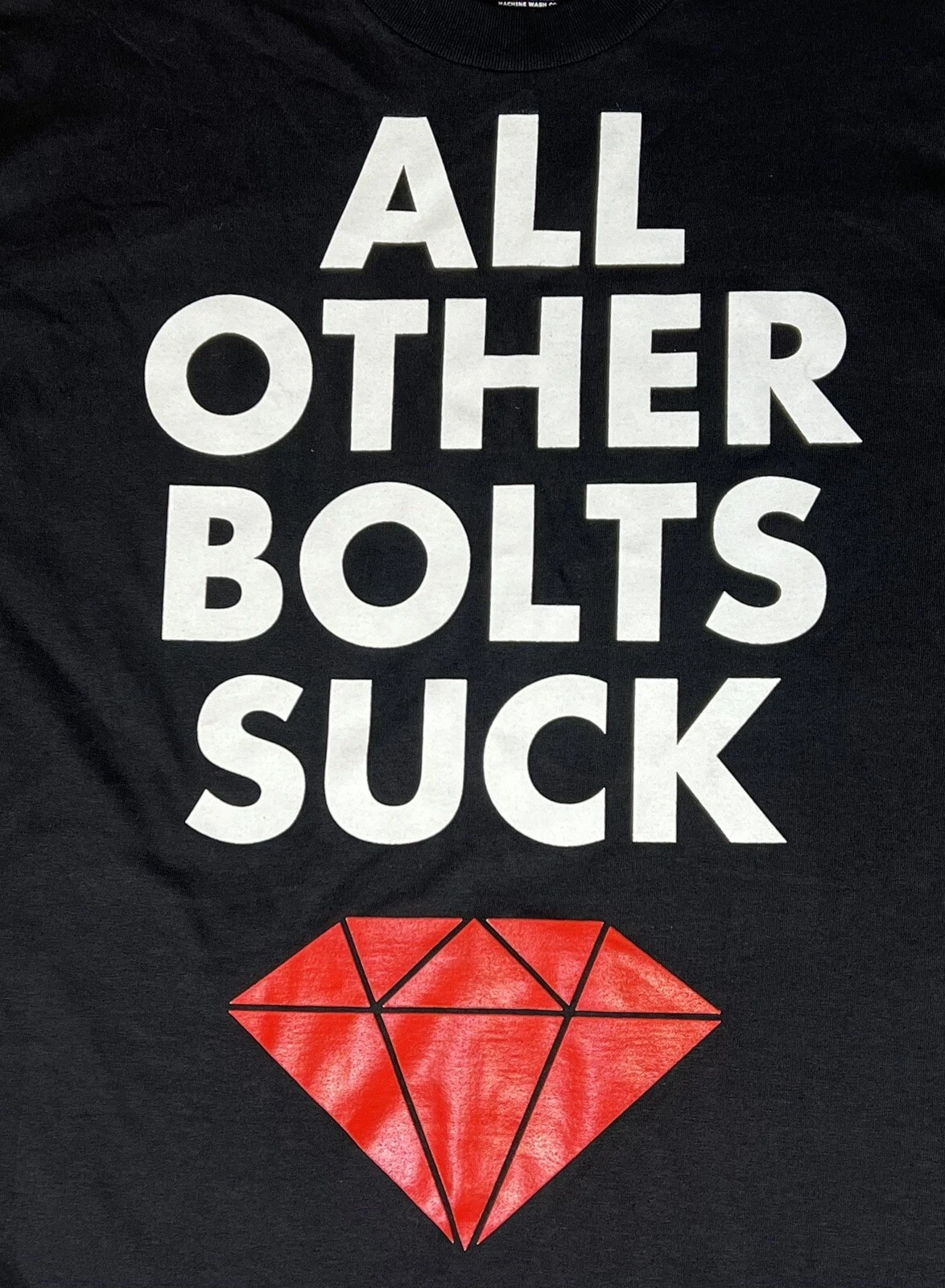 Diamond Supply Co. All Other Bolts T shirt LRG noir suprême vintage neuf dans son emballage d'origine