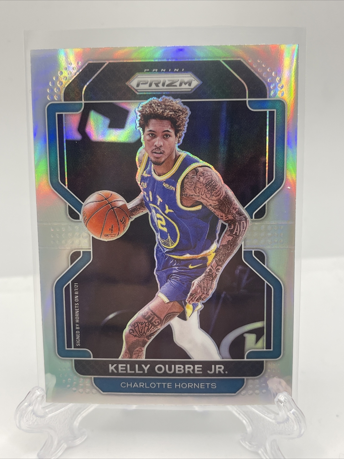 2021-22 Panini Prizm #103 KELLY OUBRE JR. SILVER PRIZM HOLO SSP