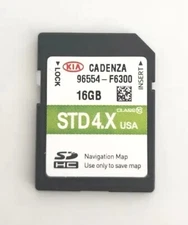 2017 KIA CADENZA LIMITED SXL SX EX LX NAVIGATION MAP SD CARD OEM 96554-F6300