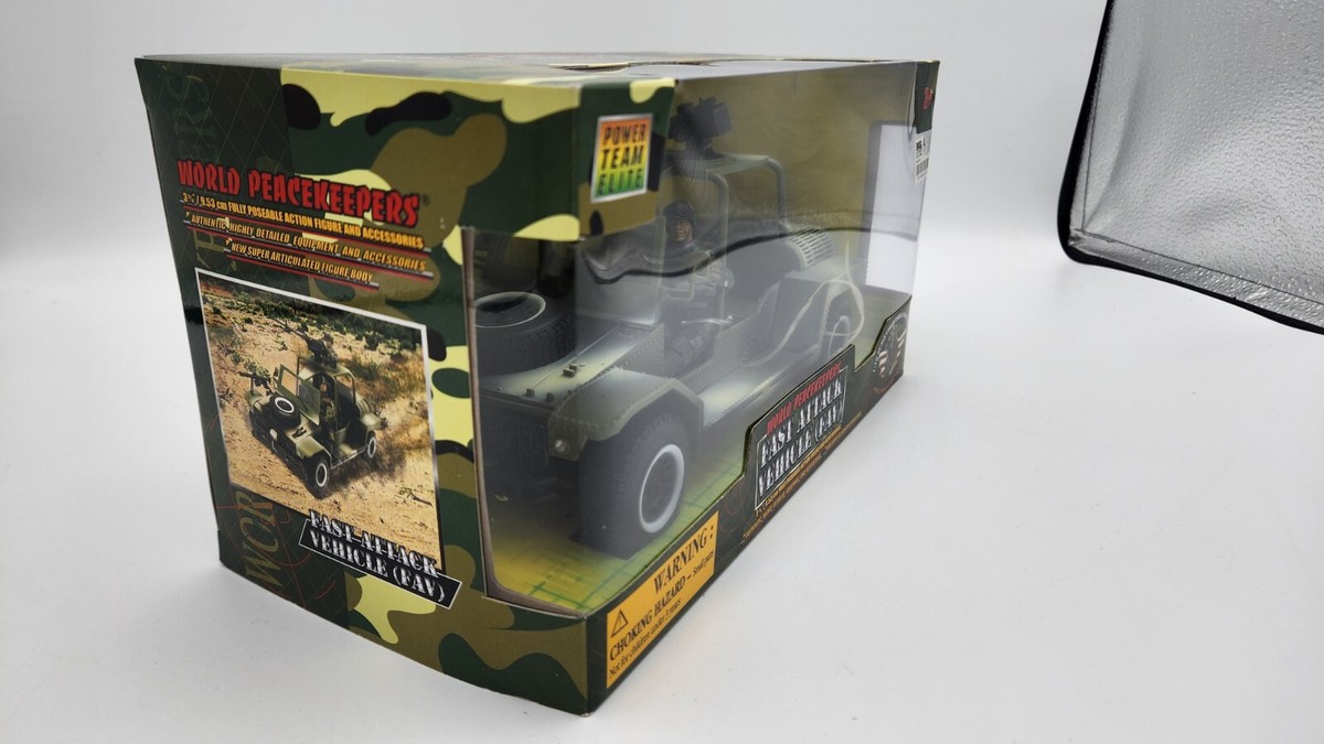Power Team Elite World Peacekeepers 1:18 Fast Attack Vehicle 4x4