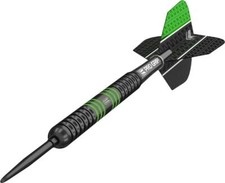 TARGET VAPOR 8 BLACK 22 Gram GREEN SWISS POINT STEEL TIP DARTS 190033