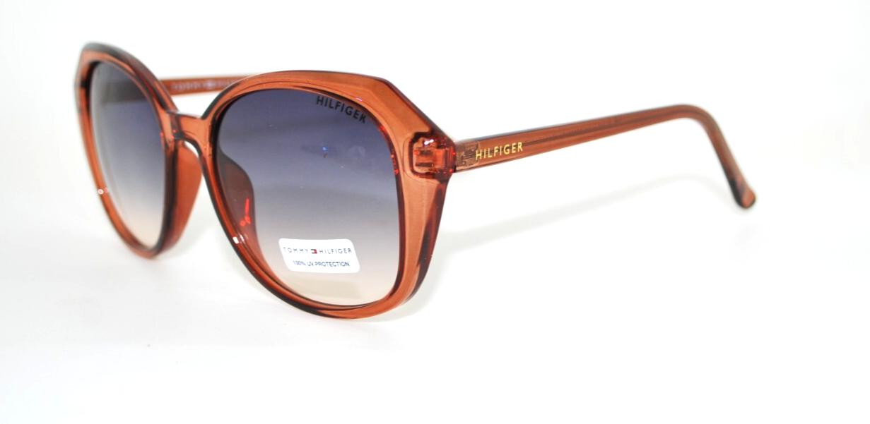 Tommy Hilfiger Womens Oversized Sunglasses with Pouch T26 Style