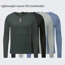 Men Cycling Base Layers Base Layer To Bike sports Running Undershirt Fleece
