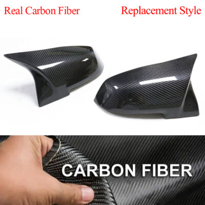 Replace For BMW For BMW 1 2 3 4 SER M2 X1 E84 F87 F20 Carbon Fiber Mirror Covers