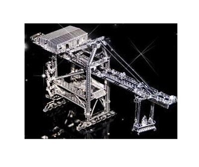 Metall Modell Dock Kran 3D Laser Cut Blech Modell DIY Kit Hobby Geschenk Geschenk