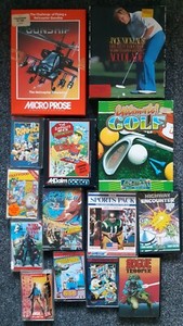 Lot jeux Commodore 64 - Jeux vidéo