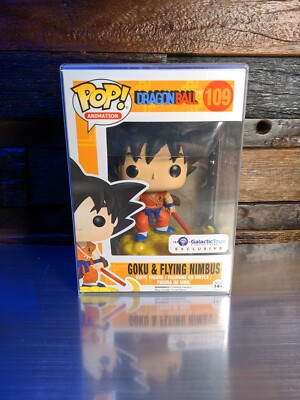 Funko POP! Goku Flying Nimbus (Orange Gi) w/ PROTECTOR