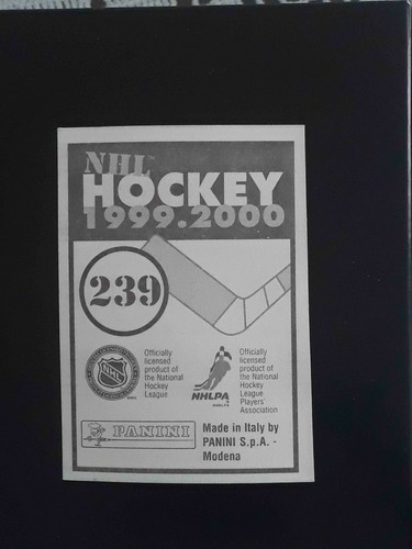 Panini NHL Hockey 1999 2000 99 00 ELIGE CUALQUIER PEGATINA CASI NUEVA/COMO NUEVA #201-360# - Imagen 73 de 297